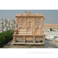 Carving Outdoor Marble Bench (SBC-C186)